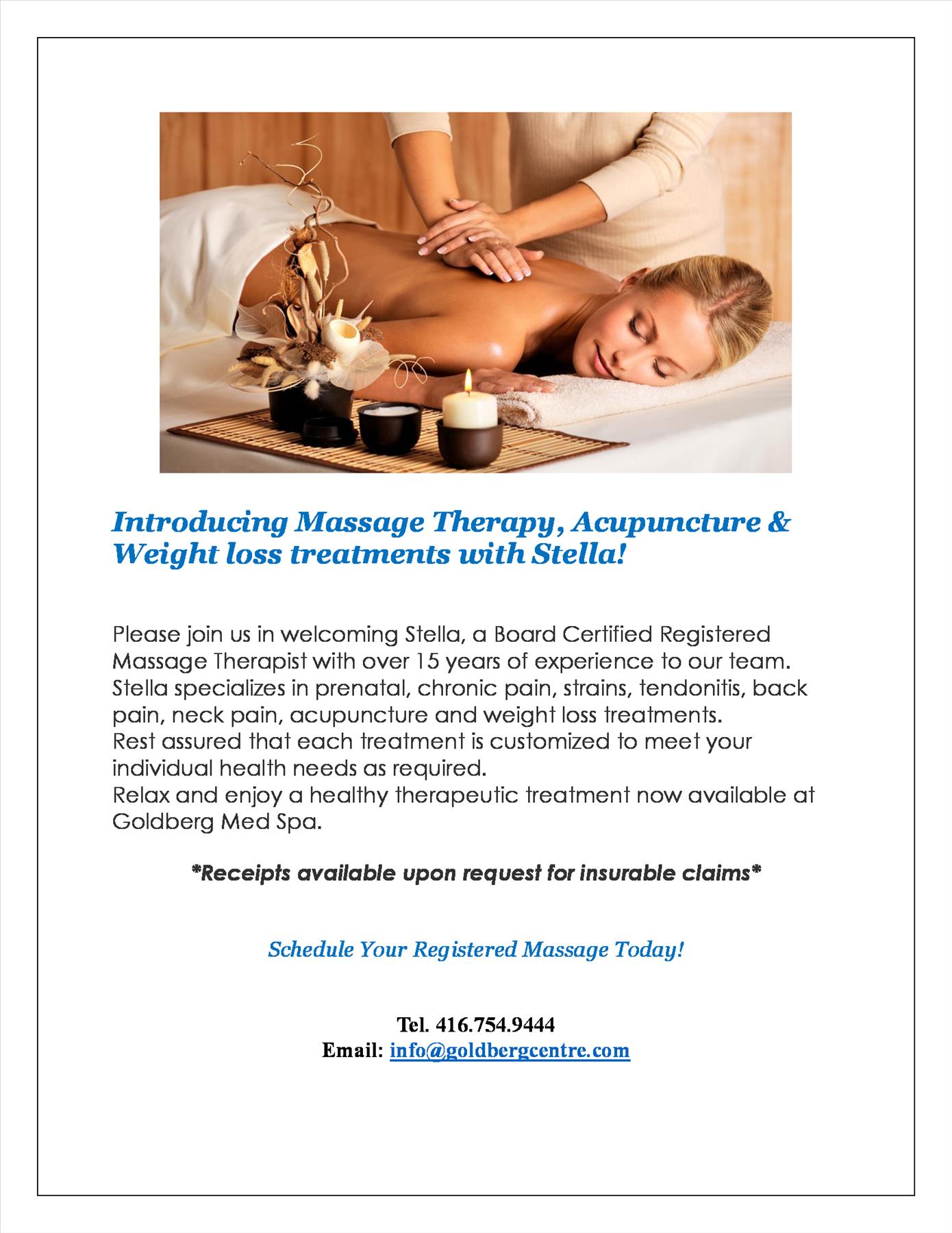 Best Massage Therapy,  Acupuncture  & Weight Loss Treatments - Toronto