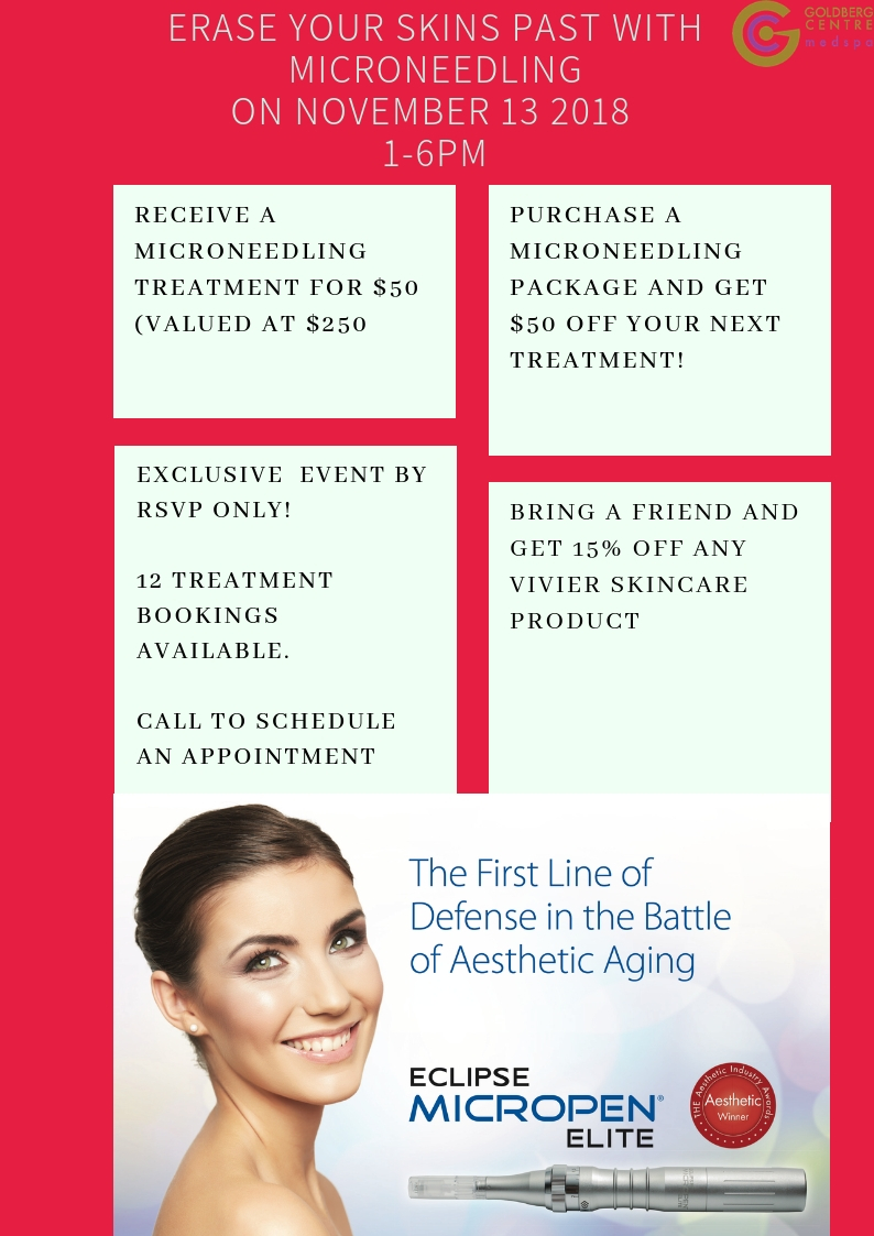 Microneedling Treatment for $50 (valued at $250)